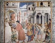 Benozzo Gozzoli The School in Tagaste oil painting reproduction